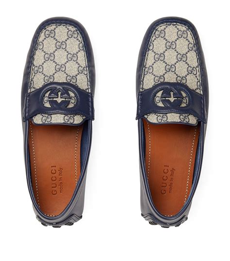 color block gucci loafers|interlocking g loafers.